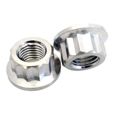 Gr5 Titanium Hex Flange Txiv ntseej